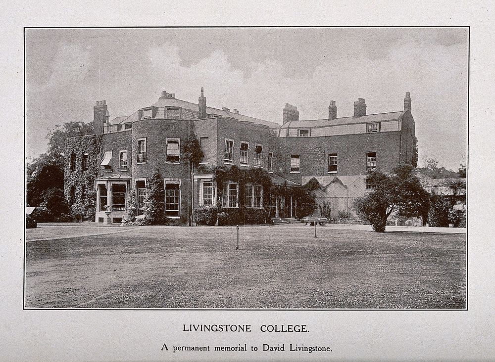 Livingstone college. Process print.