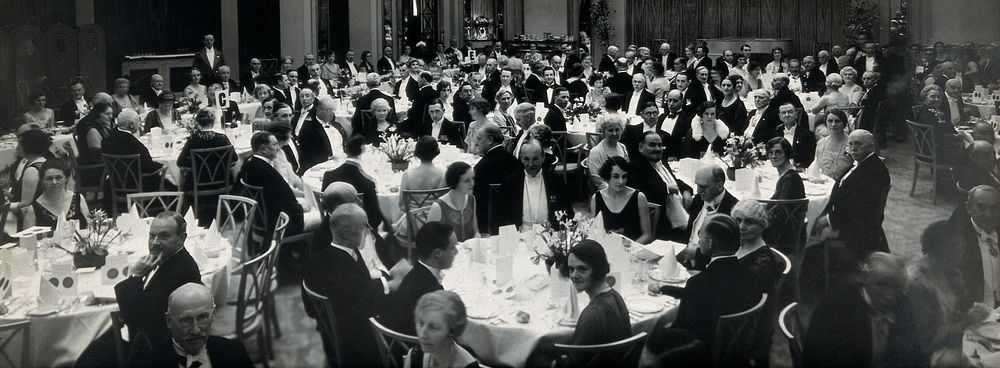 Royal African Society dinner. Photograph by Swaine, 1931.