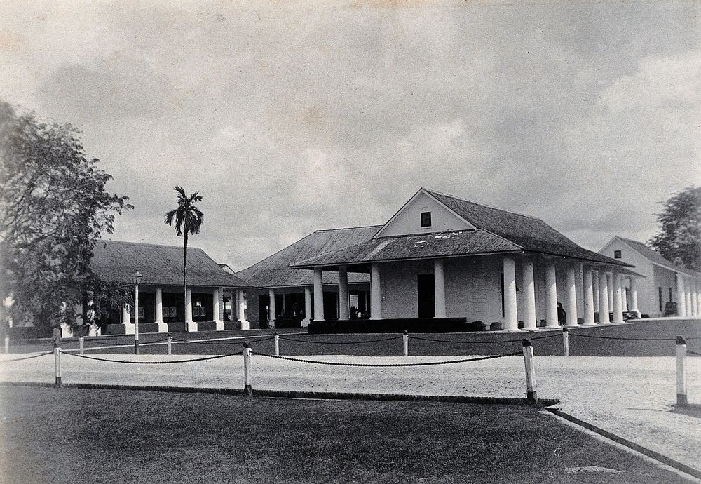 Kuching, Sarawak: the Public Offices. Photograph.