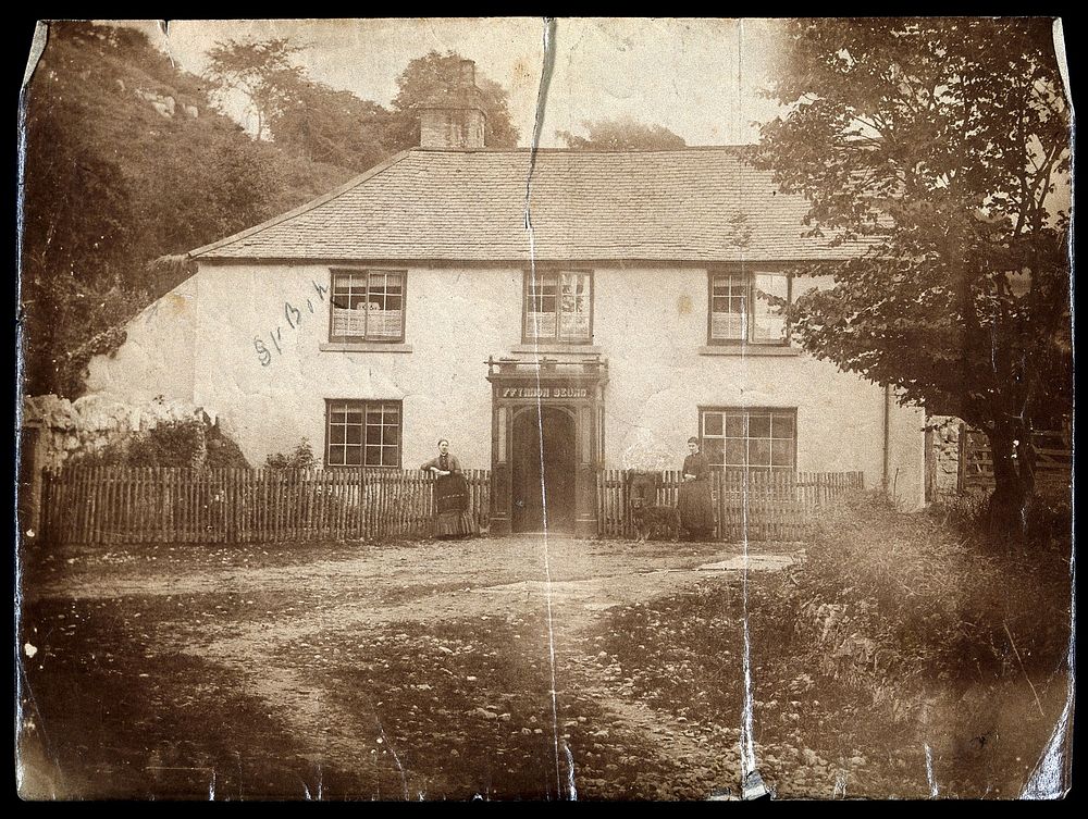 Henry Morton Stanley's birthplace at St Asaph, Wales. Photograph.