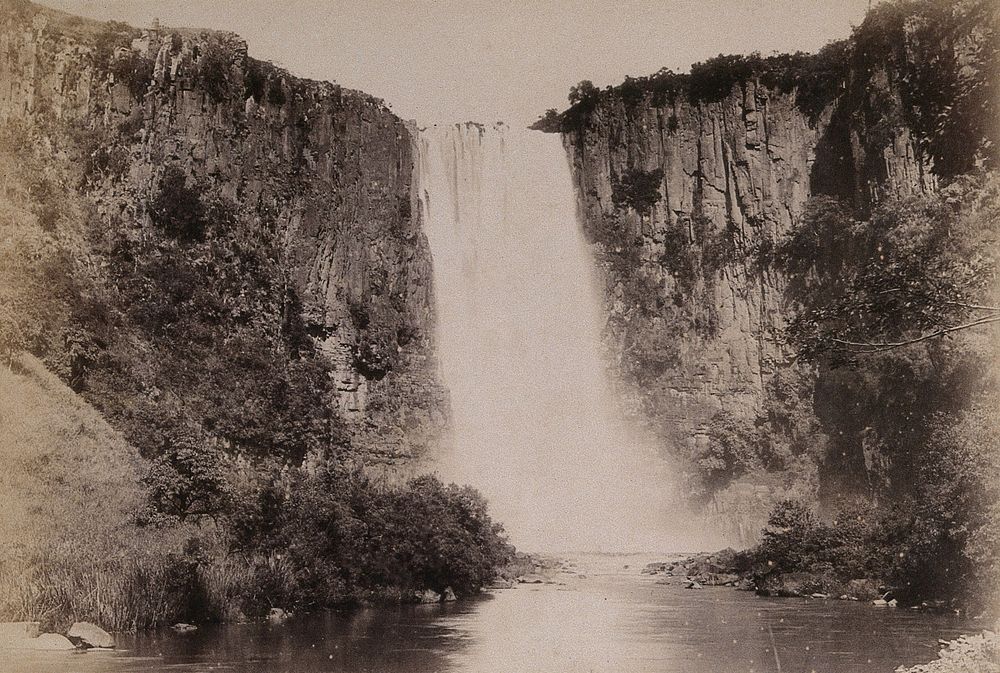 South Africa: Howick Falls. 1896.