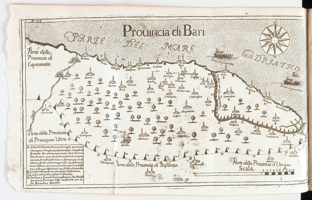 Raguaglio historico del contaggio occorso nella provincia di Bari negli anni 1690, 1691 e 1692 ... / [Filippo de Arrieta].
