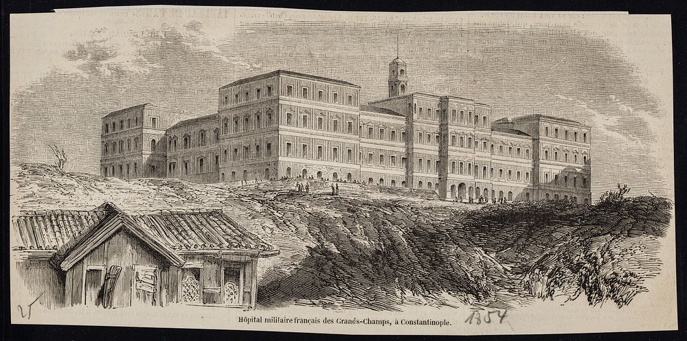 Hôpital militaire français des Grands-Champs, à Constantinople.