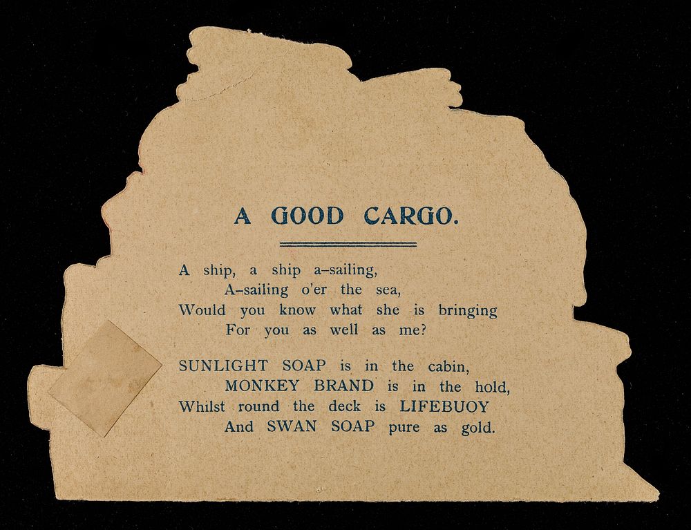 A good cargo / [Lever Brothers Ltd.].