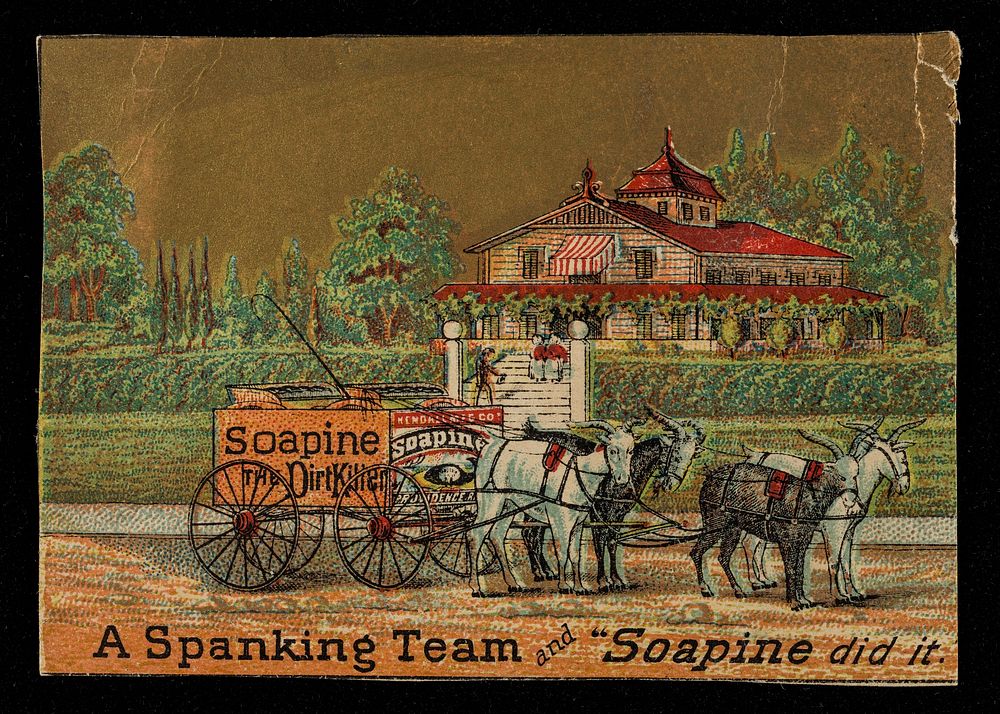 A spanking team and Soapine did it / Kendall Manufacturing Company.