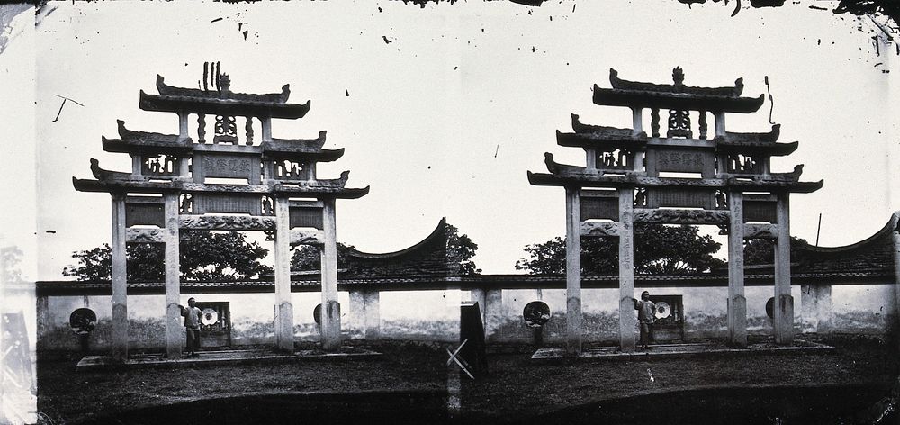 China. Photograph, 1981, from a negative by John Thomson, 1871.