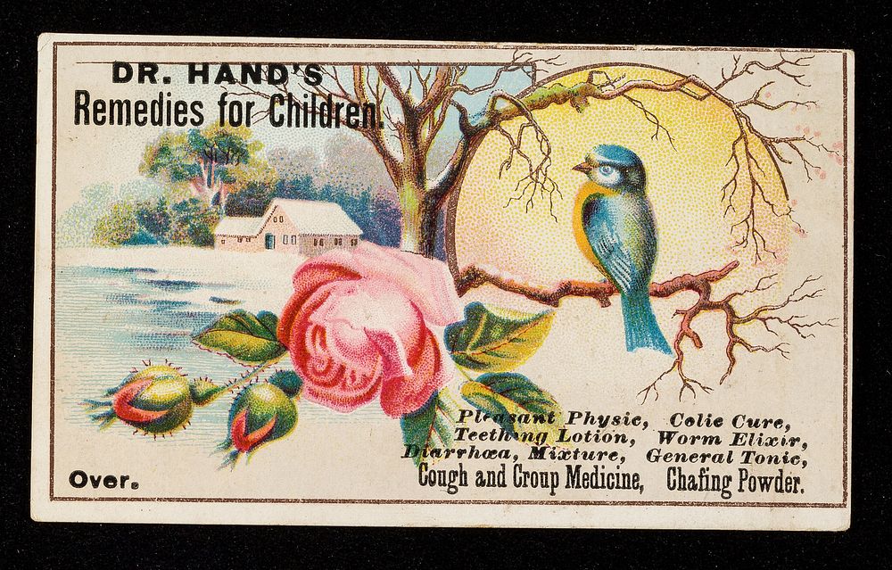 Dr. Hand's remedies for children : pleasant physic, colic cure, teething lotion, worm elixir, diarrhoea mixture, general…