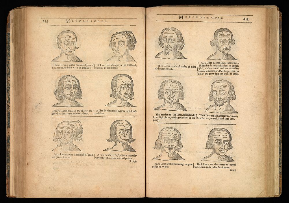 Physiognomie and chiromancie, metoposcopie, the symmetrical proportions and signal moles of the body, fully and accurately…