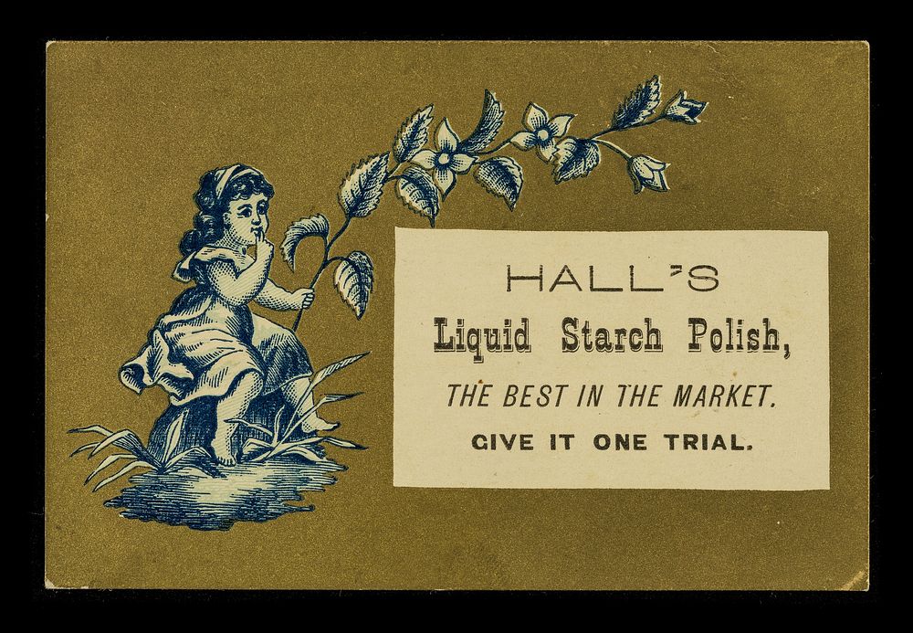Hall's Liquid Starch Polish, the best in the market. Give it one trial.
