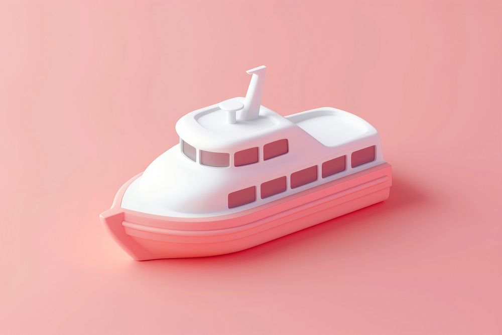 Ferry isometric vehicle boat transportation.