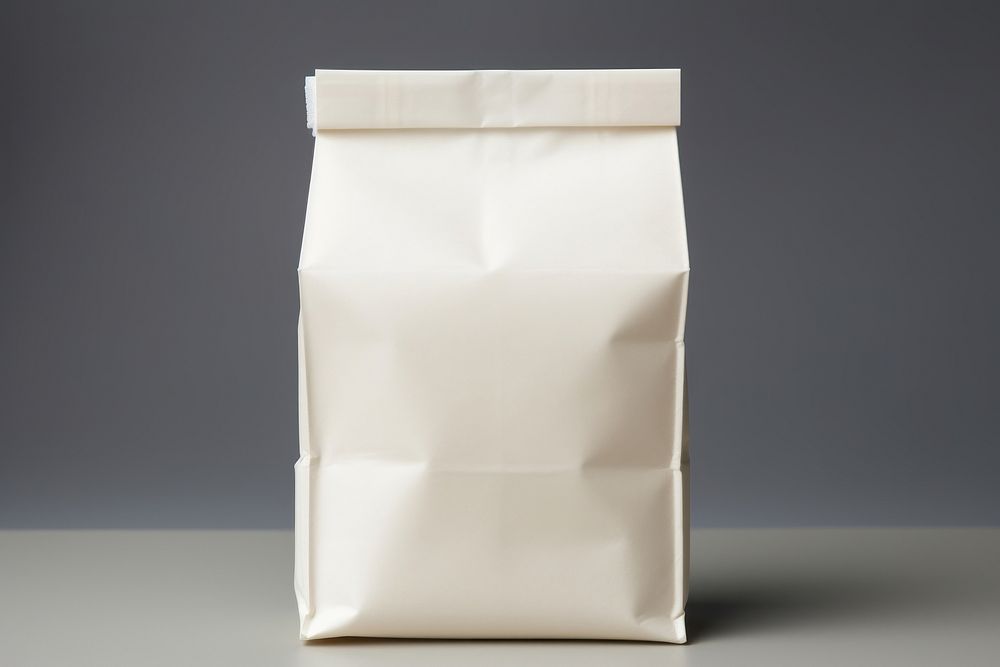 Coffee bag white simplicity absence.