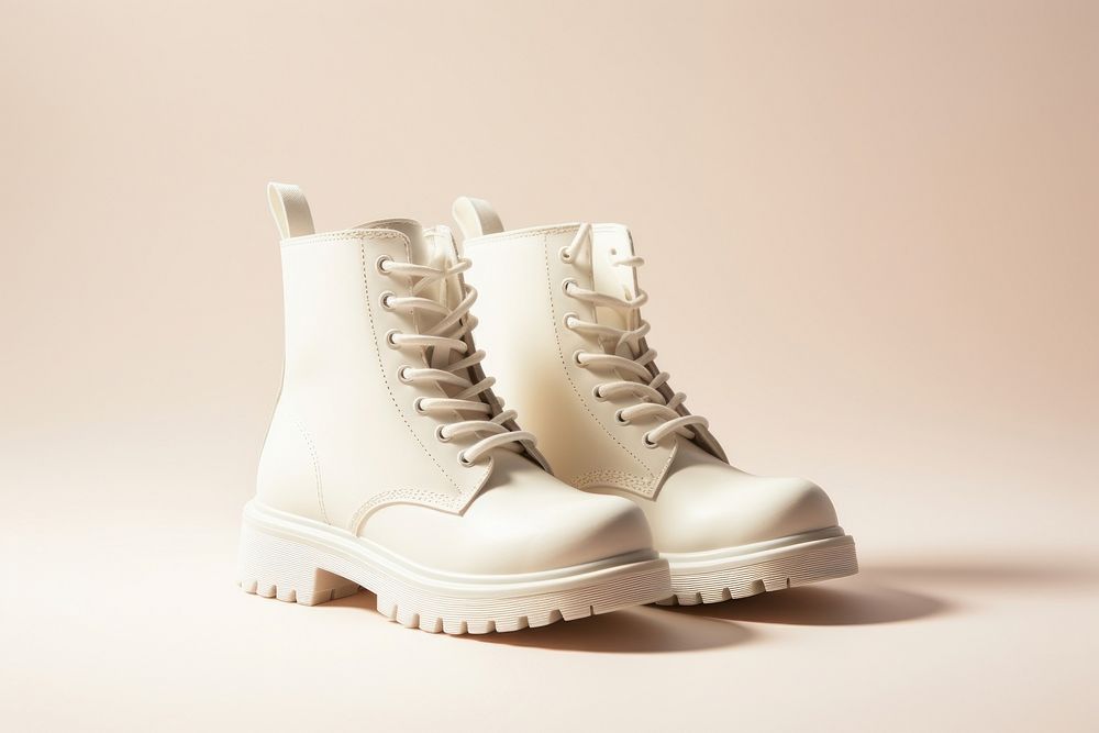 Boots footwear white shoe.
