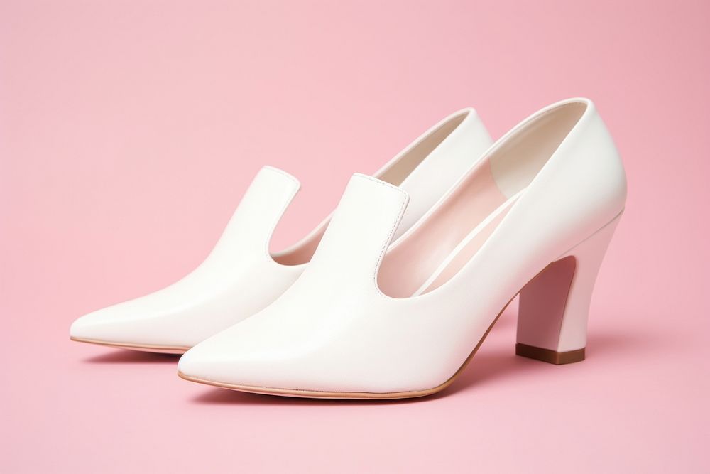 Mules shoes footwear white elegance.