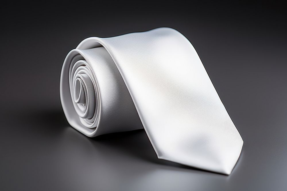 Necktie white accessories electronics.