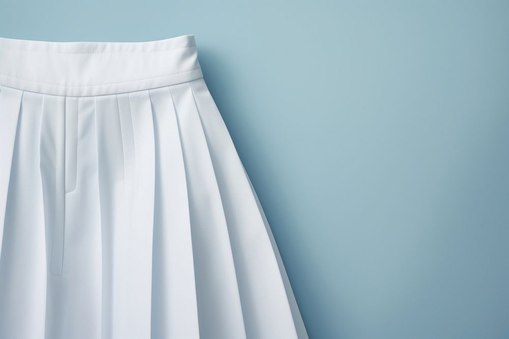 Skirt white coathanger miniskirt.