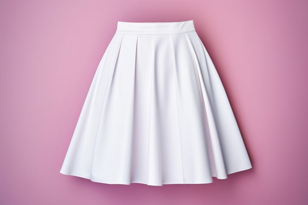 Skirt white coathanger miniskirt.