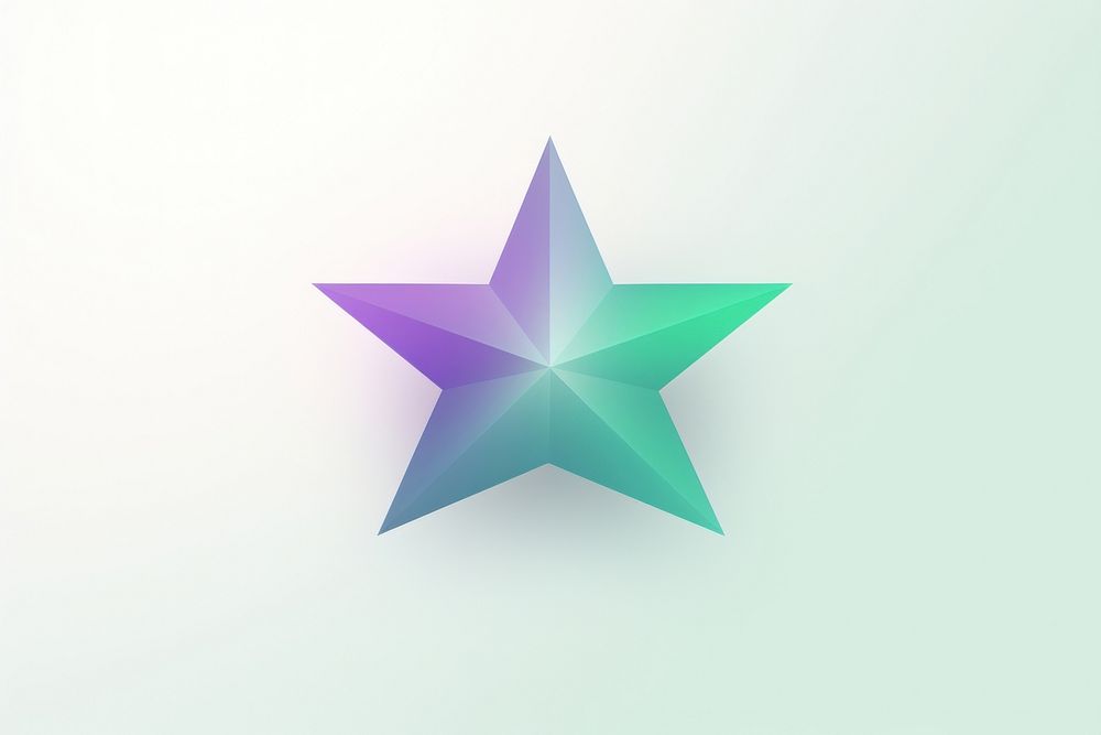 Abstract gradient illustration star backgrounds purple symbol.