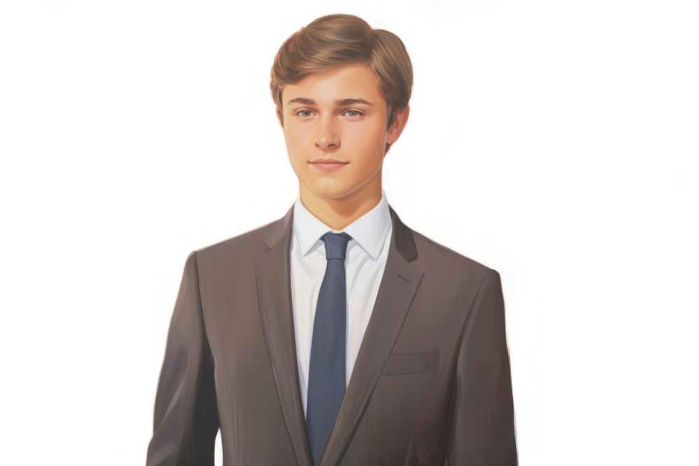 Businessman portrait blazer tuxedo.