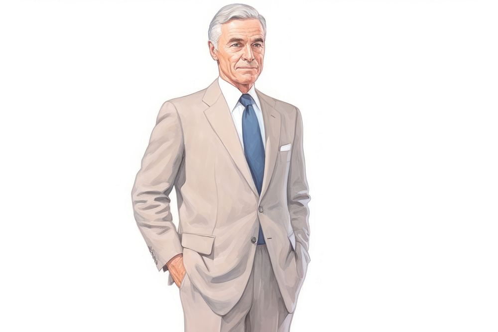 Businessman portrait blazer adult.