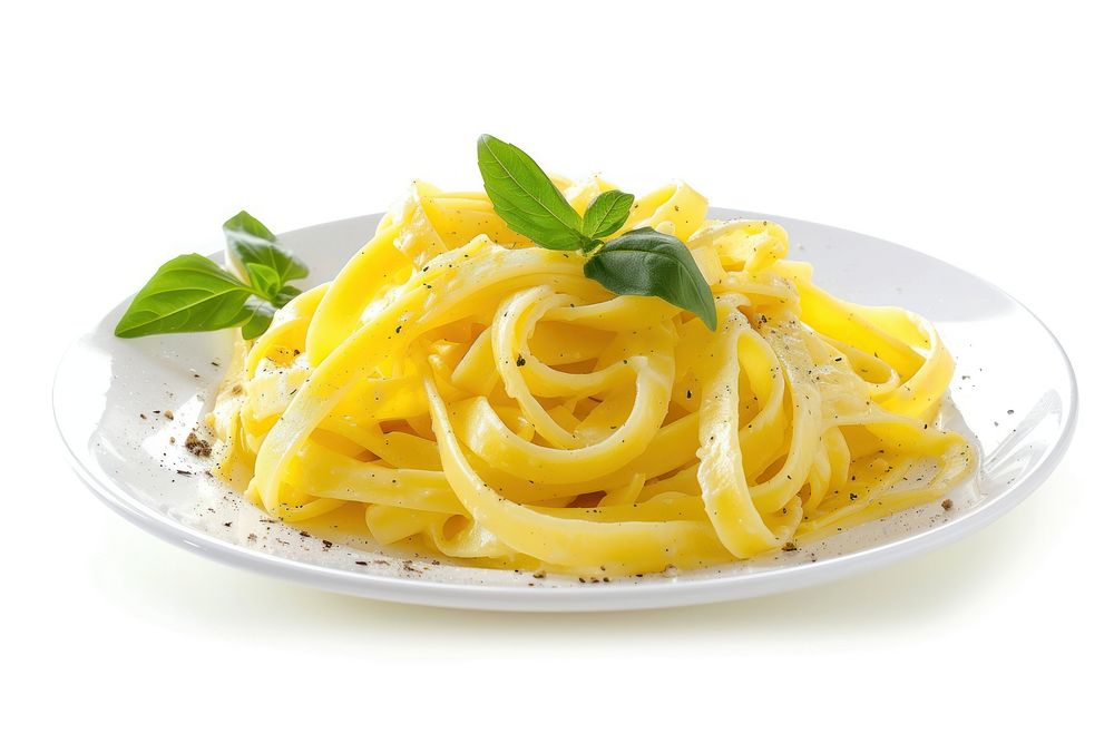 Plate food spaghetti pasta.