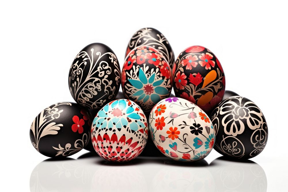 Easter eggs celebration creativity decoration.