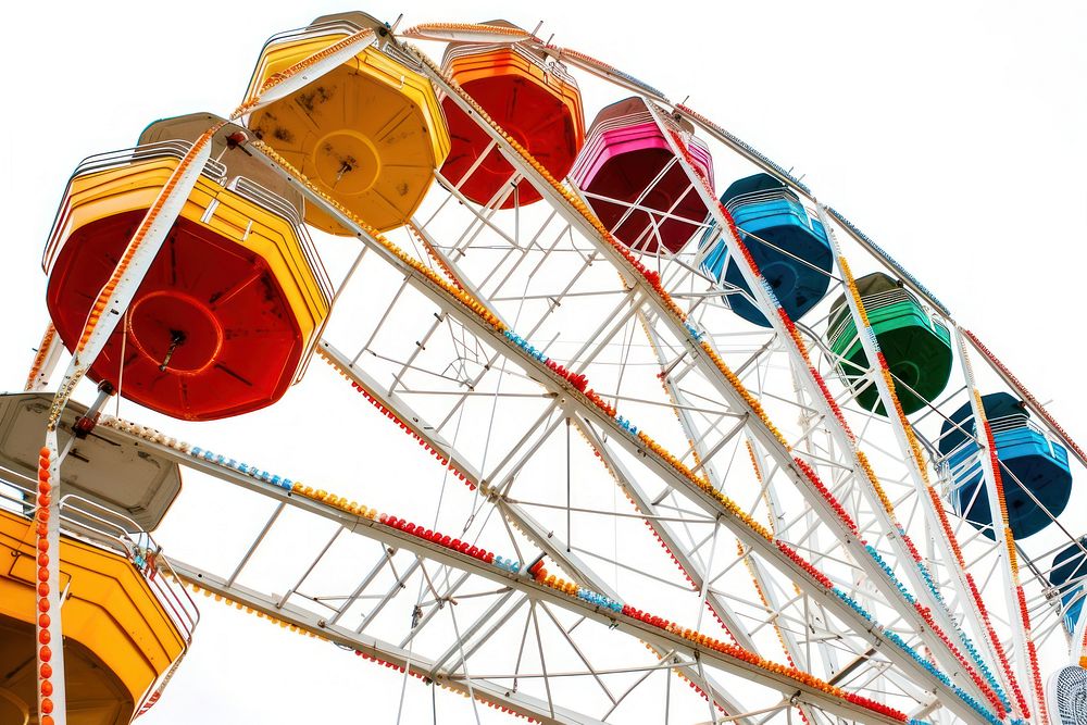 Ferris wheel fun architecture recreation.