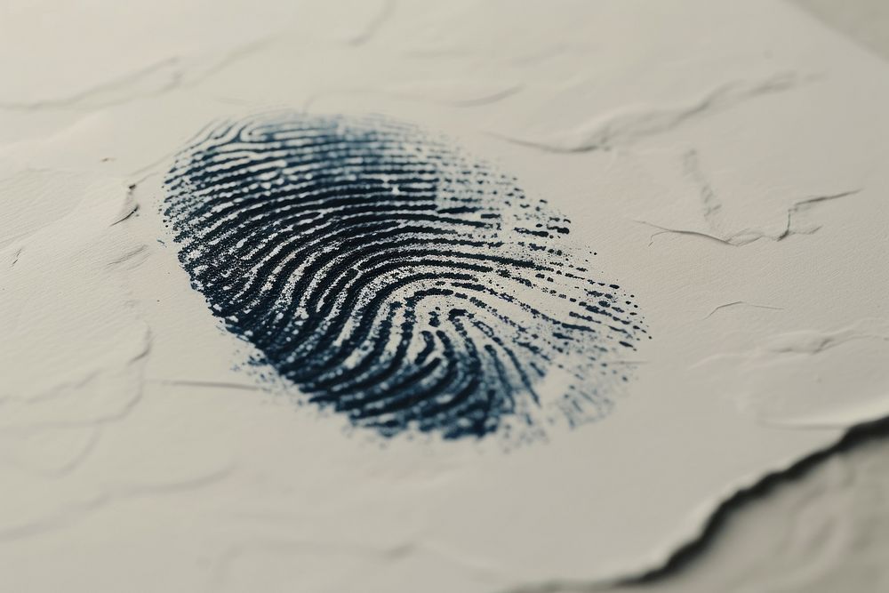 Fingerprints textured pattern circle.