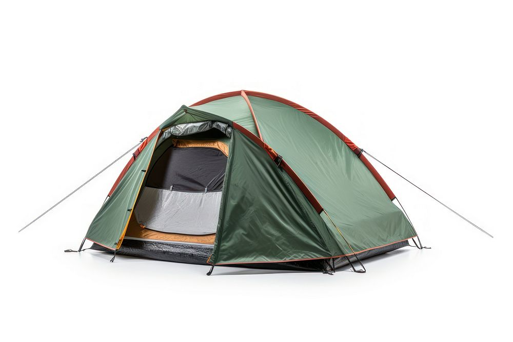 Tourist tent for camping outdoors travel architecture.