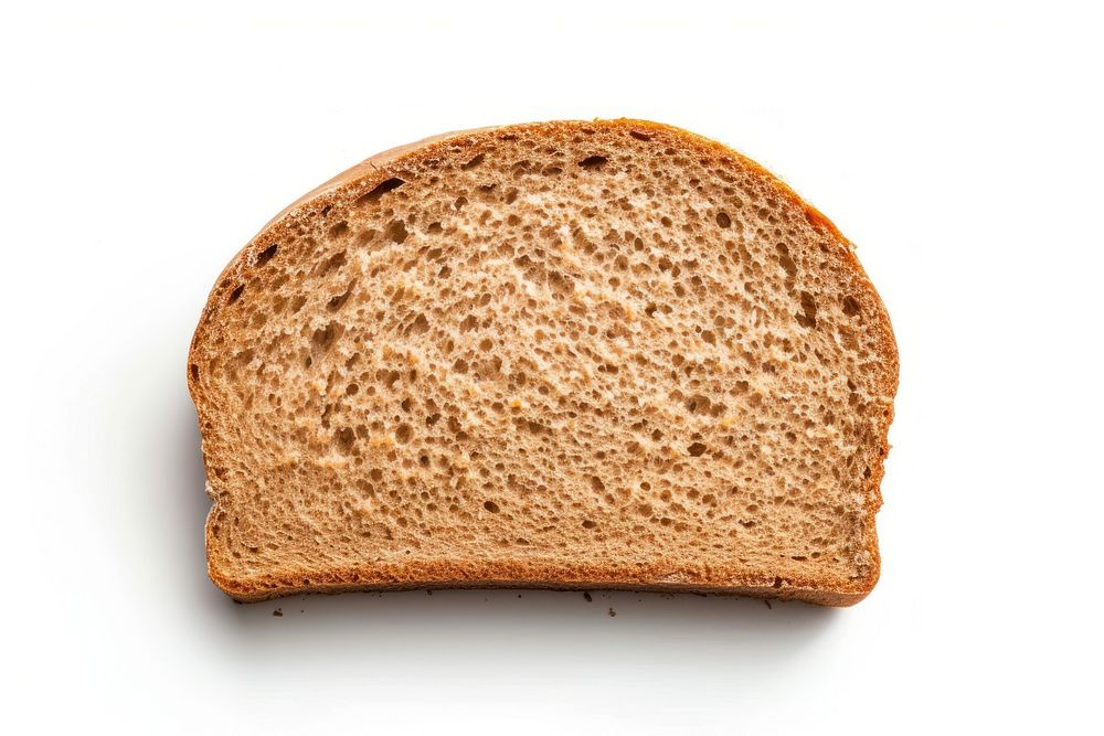 Bread slice food rye.