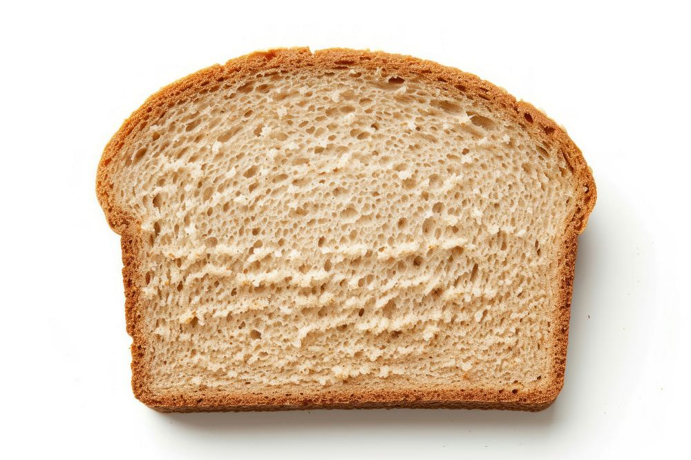 Bread slice food rye.