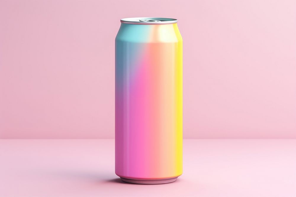 Candy can refreshment cylinder rainbow.