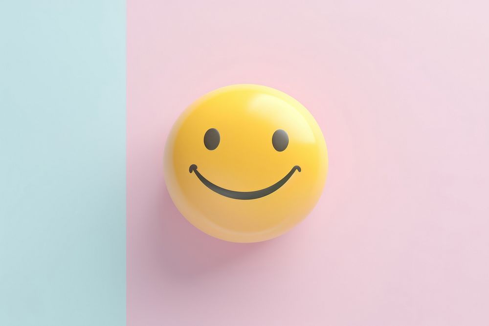 Laugh emoji anthropomorphic representation celebration. | Premium Photo