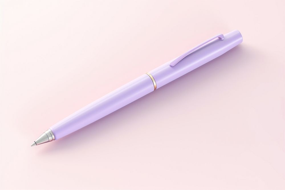 Pen lavender magenta pencil.