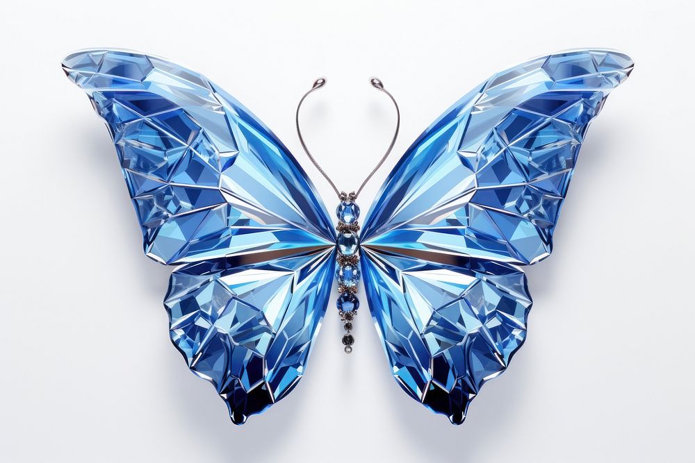 Butterfly gemstone jewelry animal.