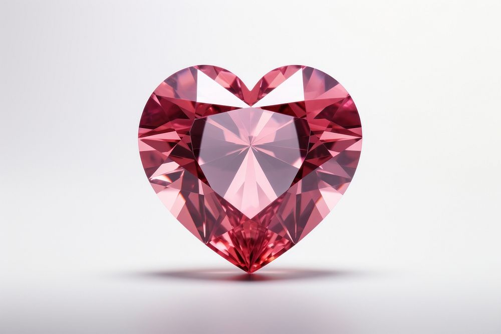 Heart Shape gemstone jewelry diamond.