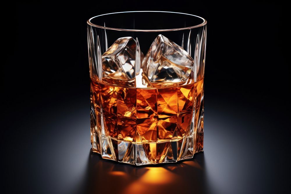 Whisky glass drink refreshment freshness.