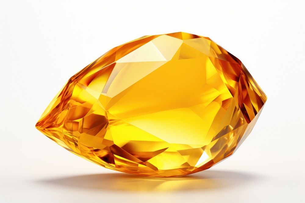 Yellow gemstone crystal jewelry.