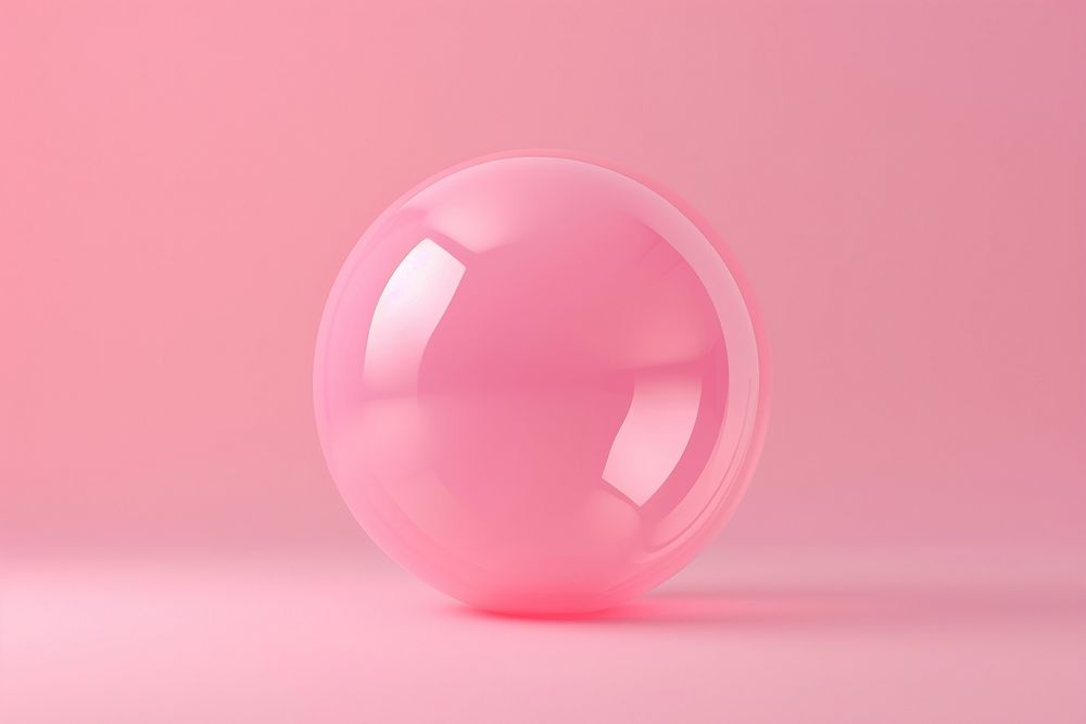 Speech bubble sphere simplicity lighting.