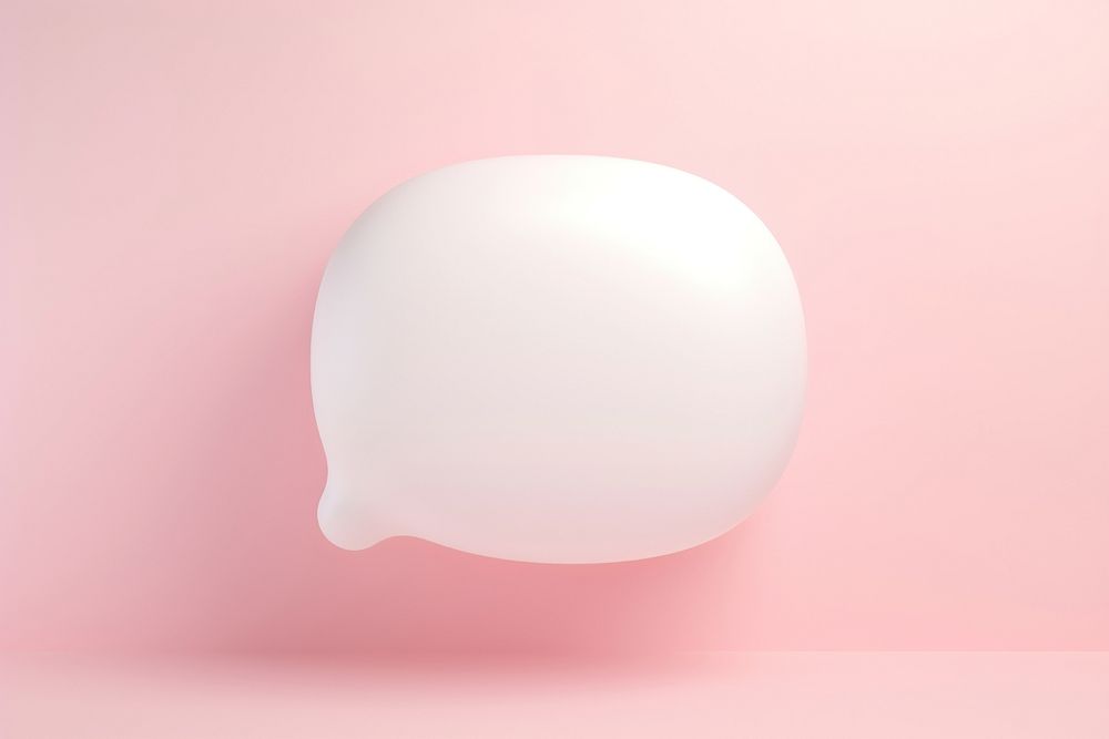 White speech bubble investment lighting balloon.