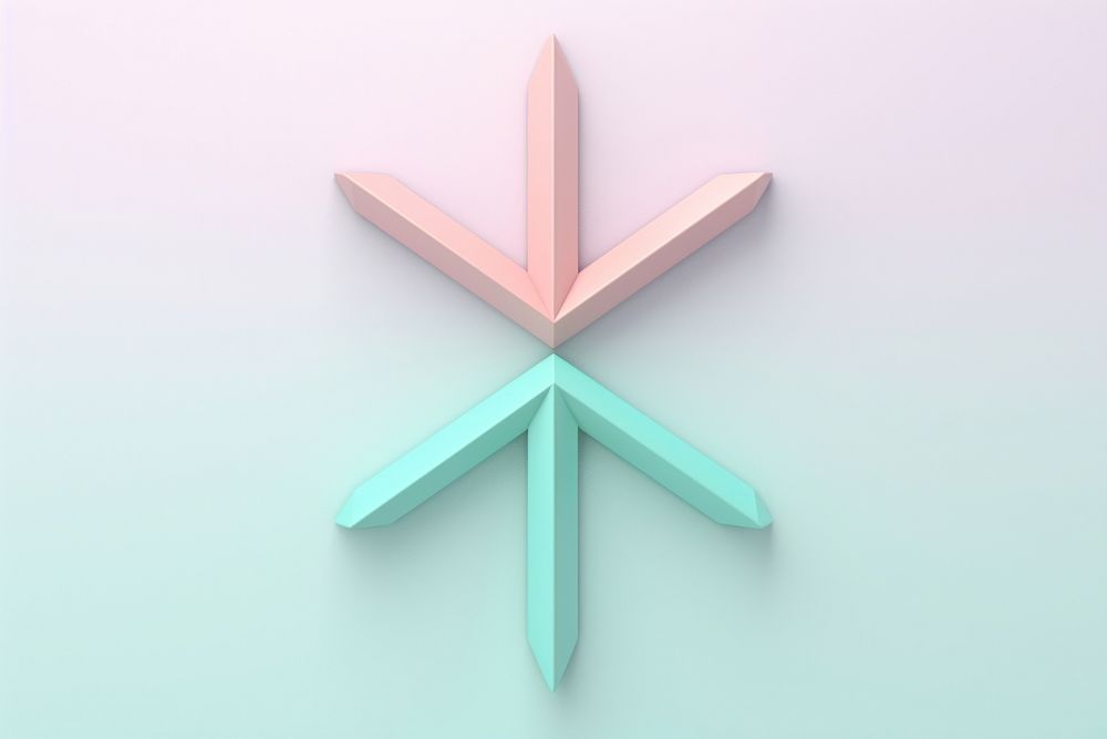 Arrow symbol creativity starfish.