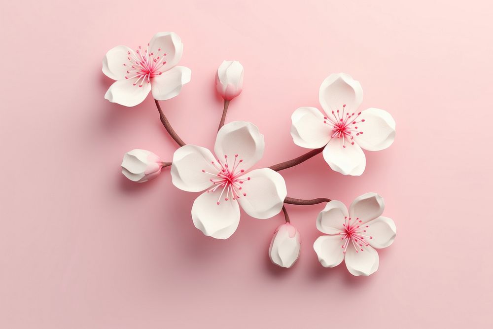 Cherry blossom flower petal plant.
