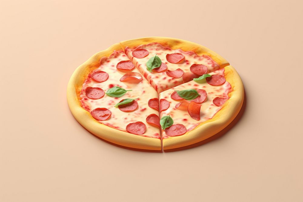 Italian prosciutto pizza food mozzarella strawberry.