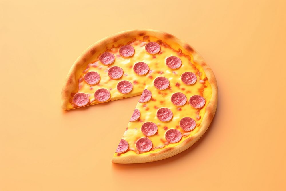 Pepperoni pizza pepperoni number food.