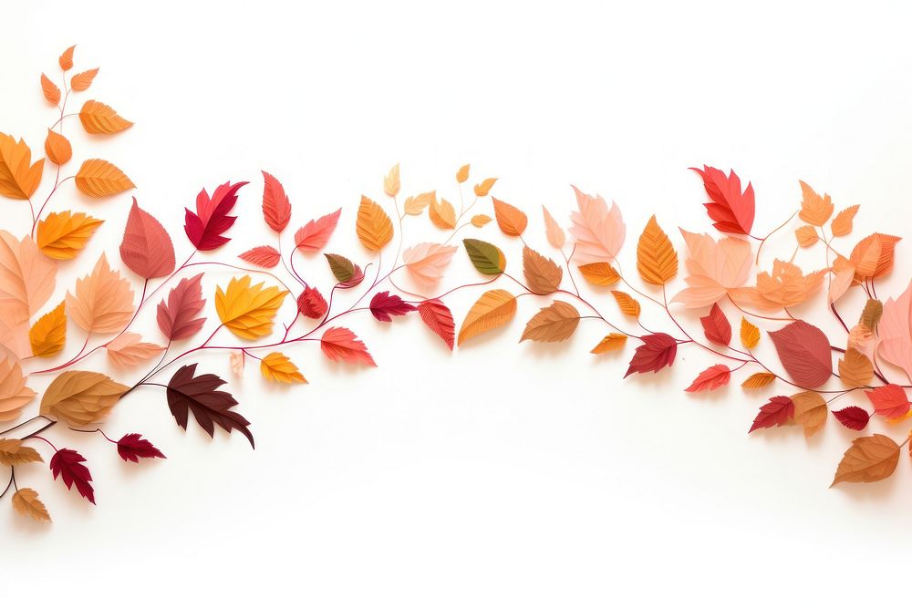 Backgrounds pattern autumn leaves.