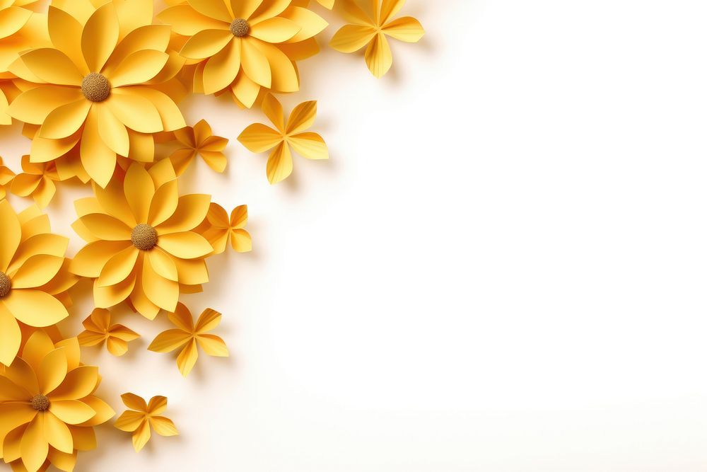 Flower backgrounds pattern yellow.