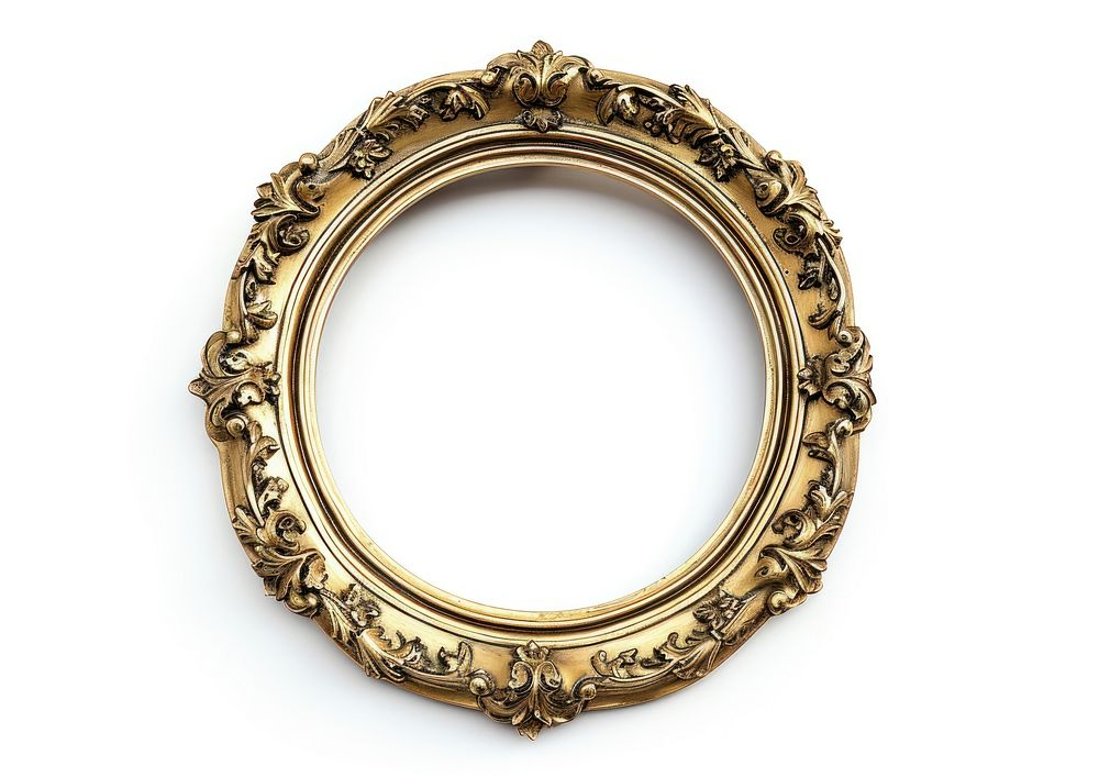 Art nouveau jewelry locket frame.