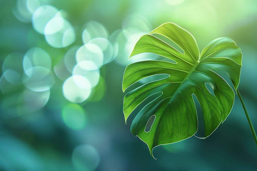 Abstract leaf cute wallpaper plant green backgrounds.