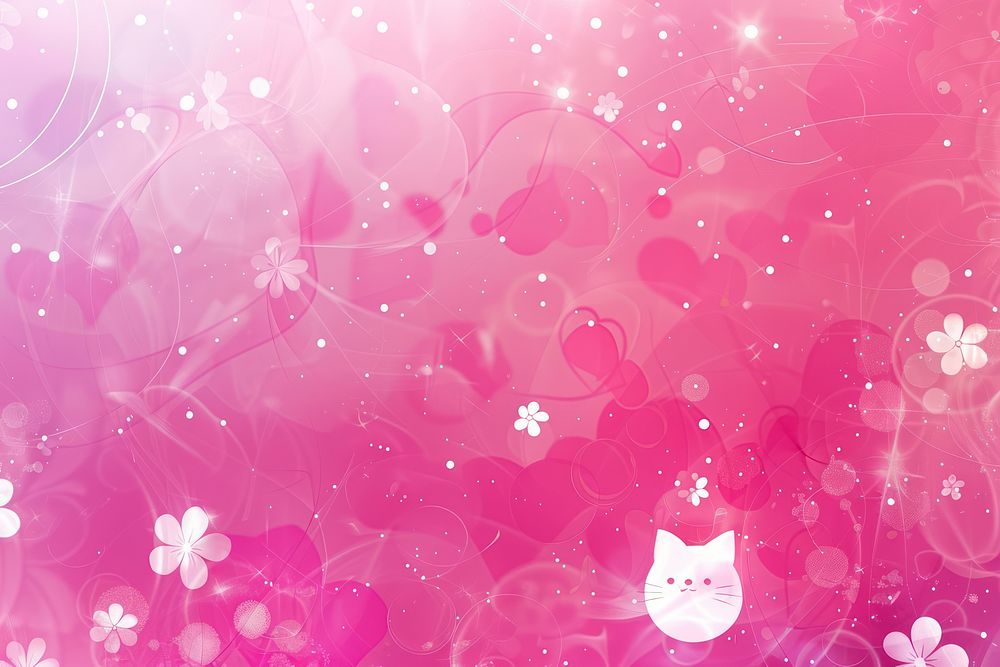 Abstract pink cute wallpaper pattern nature plant.