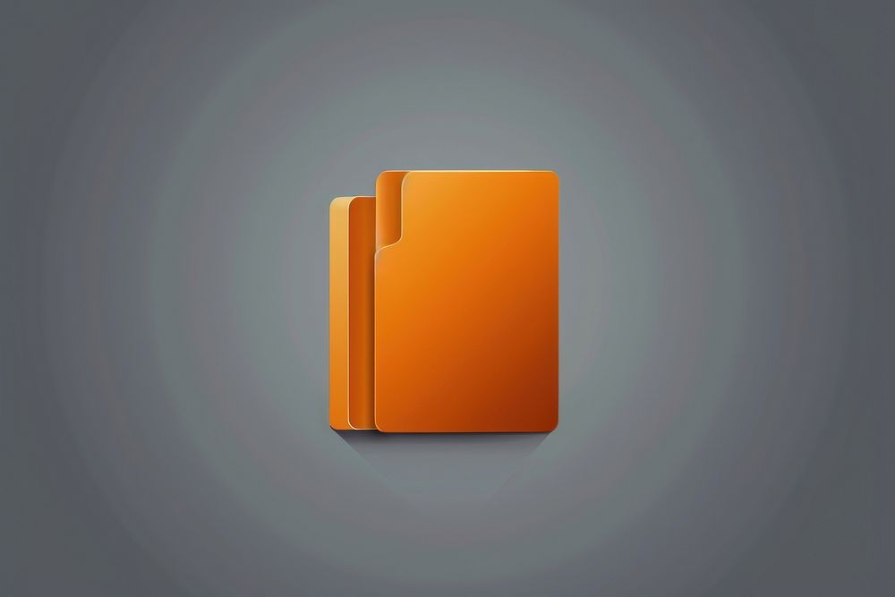 Folder icon minmal vector publication simplicity wallet.