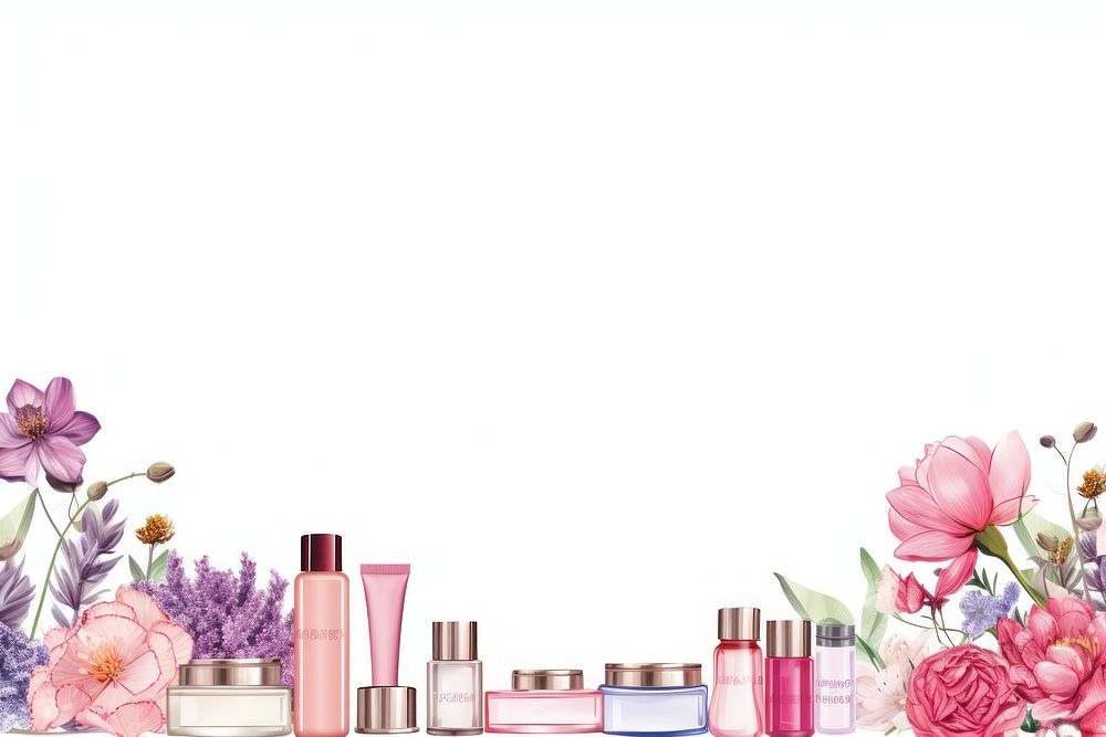Cosmetics cosmetics perfume bottle.
